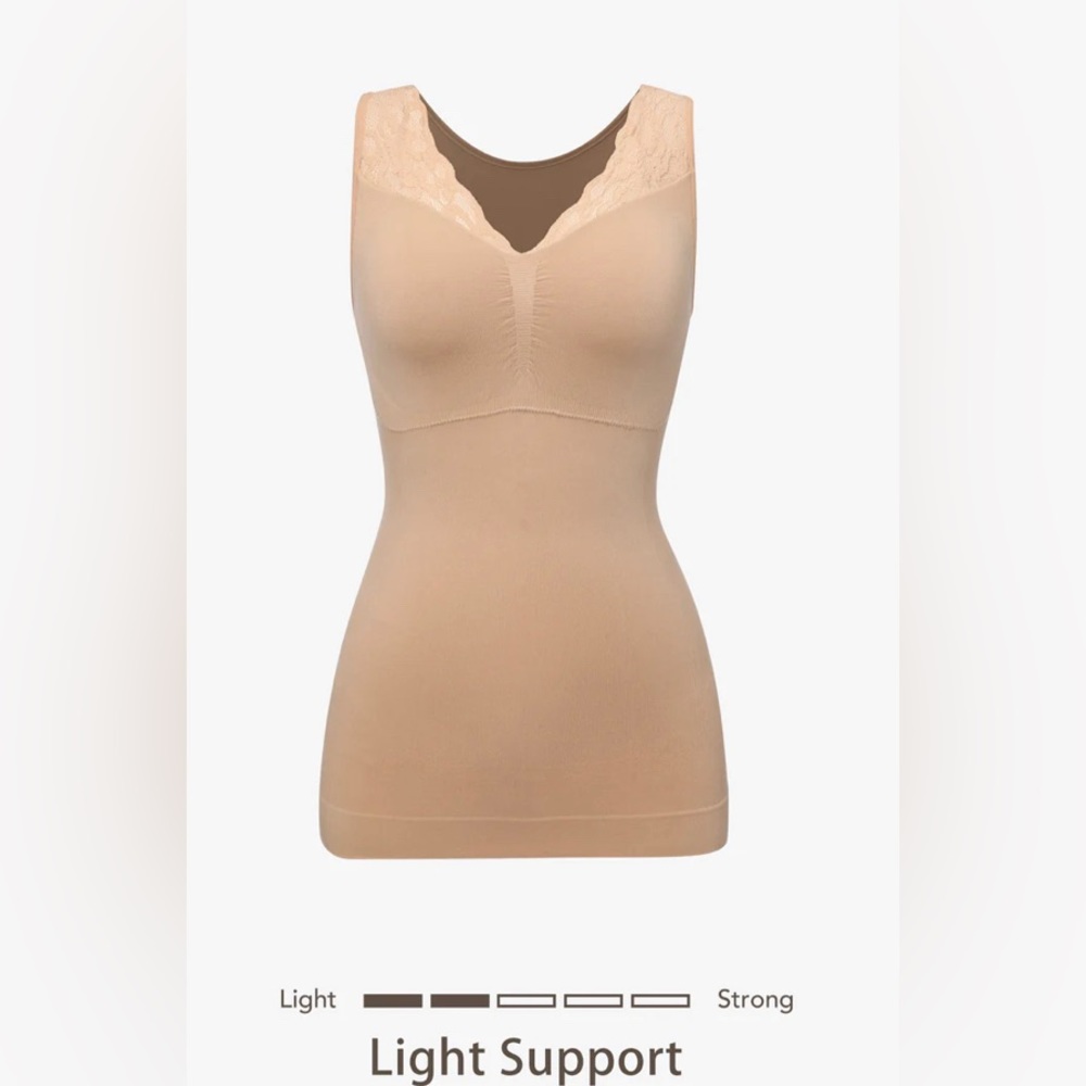 NWT! Joy Shaper Women’s Beige Top